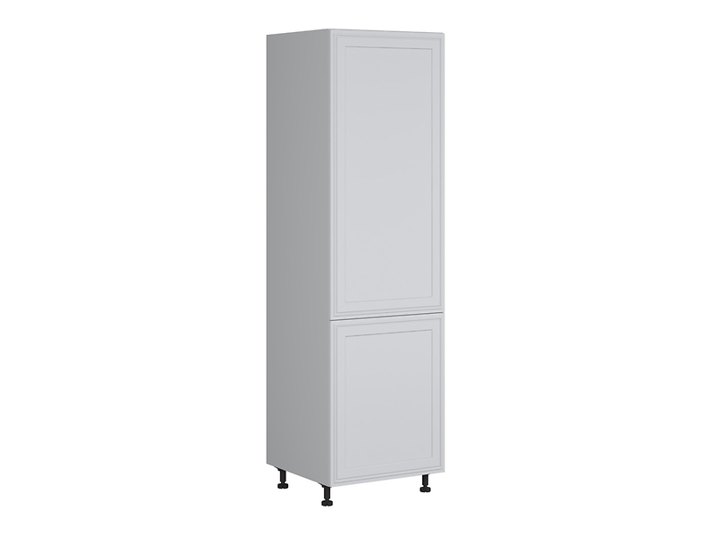 Szafka kuchenna pod zabudowę lodówki Verdi 60 cm prawa jasny szary mat