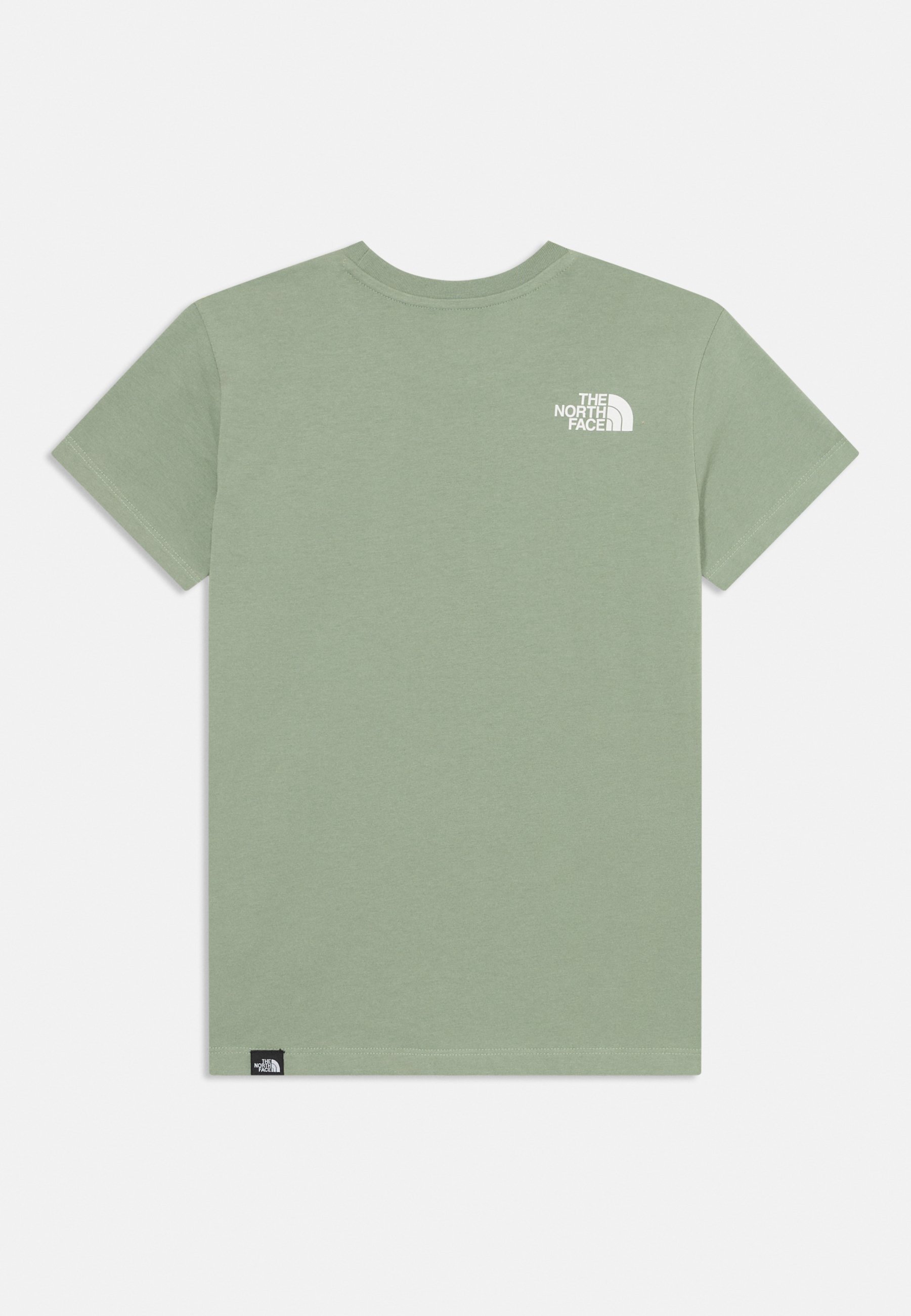 The North Face TEEN SIMPLE DOME REGULAR TEE - Bedrucktes T-Shirt - Schiefermoos