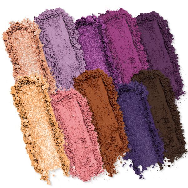 Profusion Cosmetics Violets - paleta očních stínů 10 odstínů