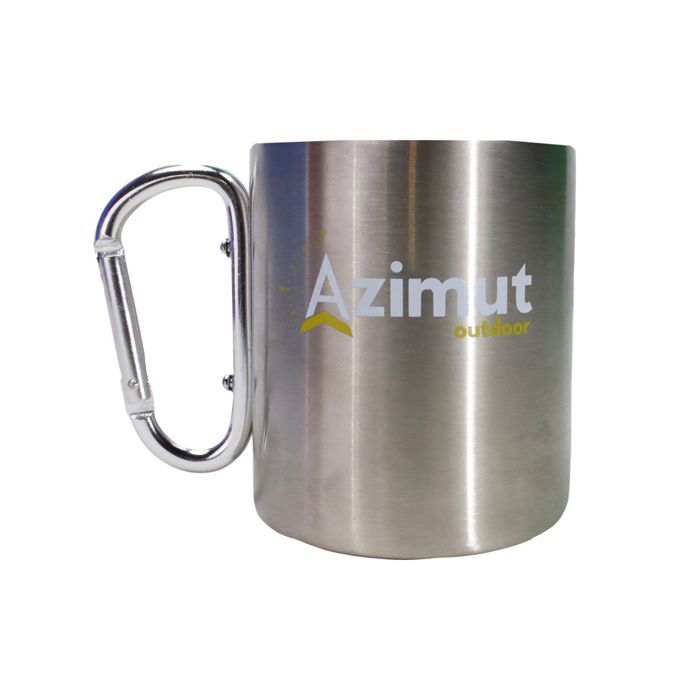 Mug Acier Double Paroi - Assiette - Verre | Azimut Outdoor Azimut outdoor Matériel de bivouac et camping