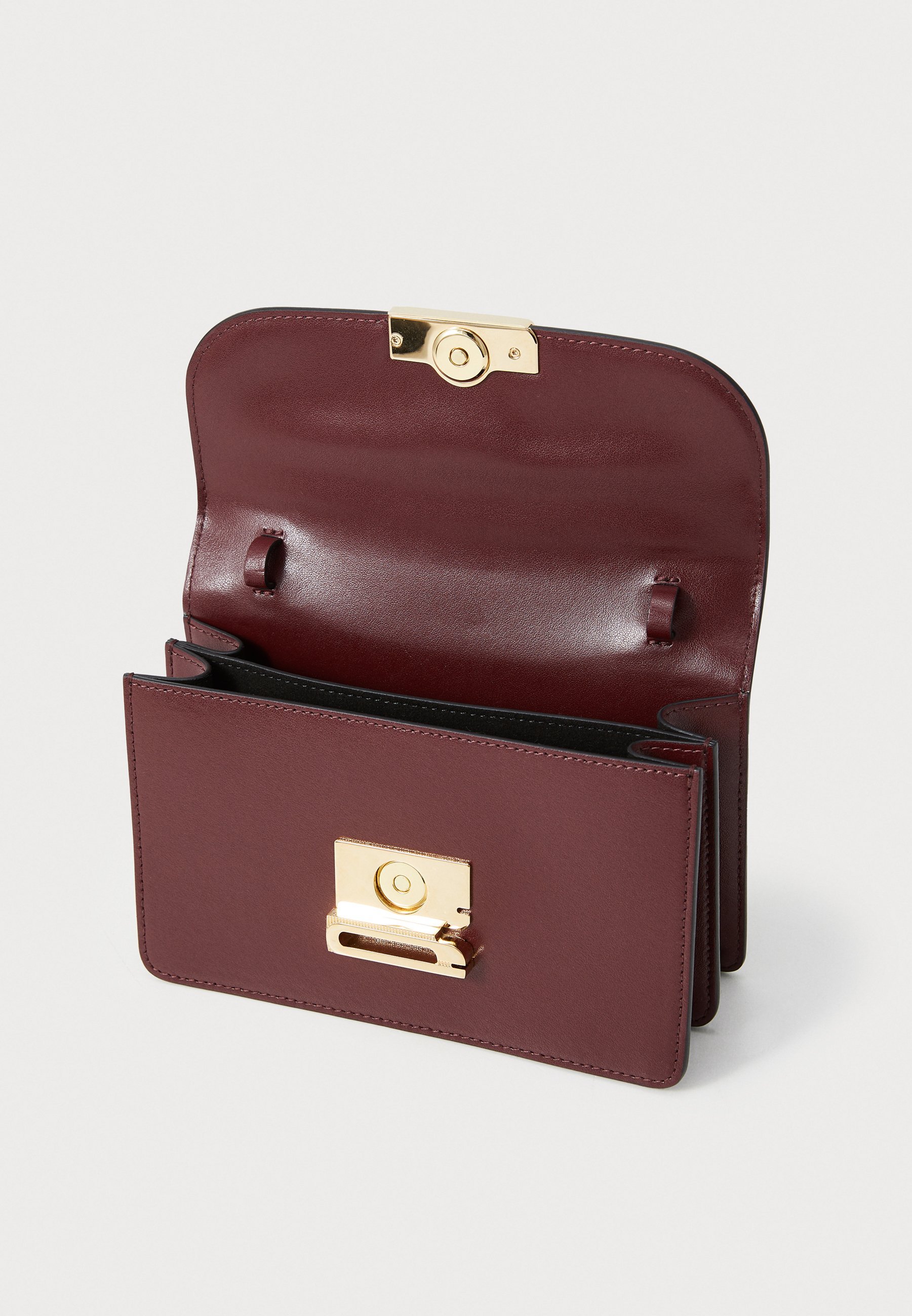 Victoria Beckham MINI DORIAN BAG - Torebka - bordowa