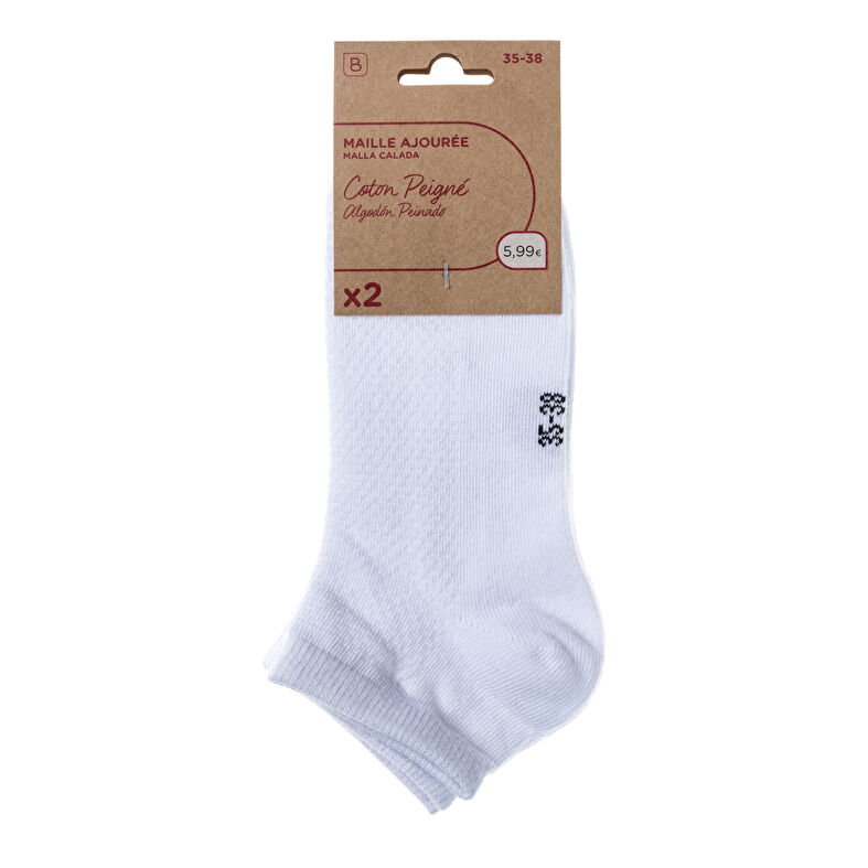 Chaussettes et collants Femme Blanc