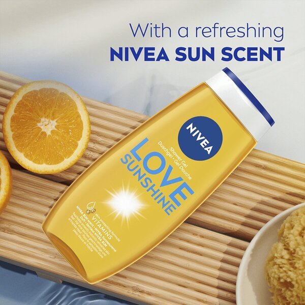 NIVEA Love Sunshine gel za tuširanje<br>250ml - Normalna koža