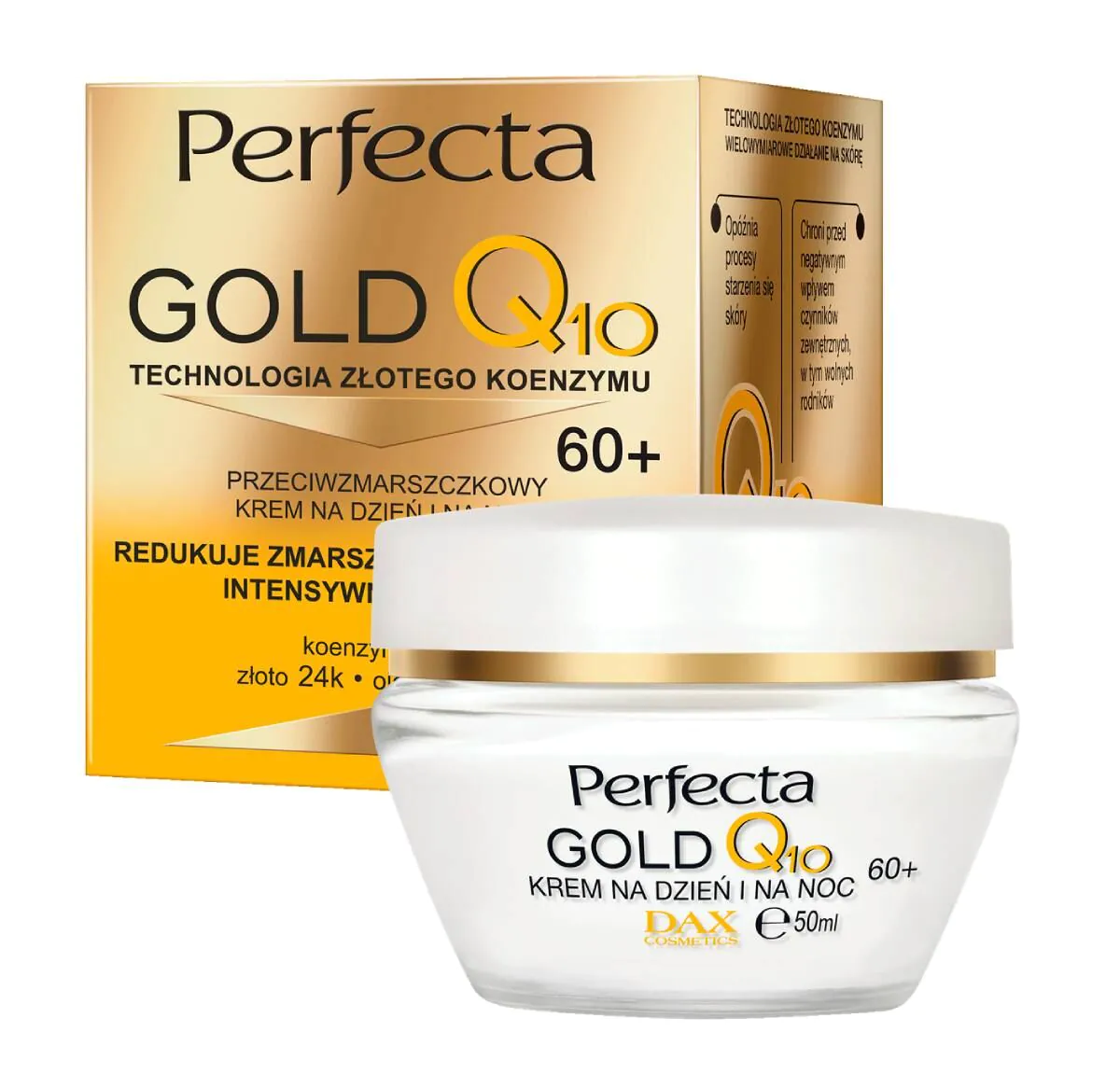 Perfecta Gold Q10 Krem do twarzy 50+