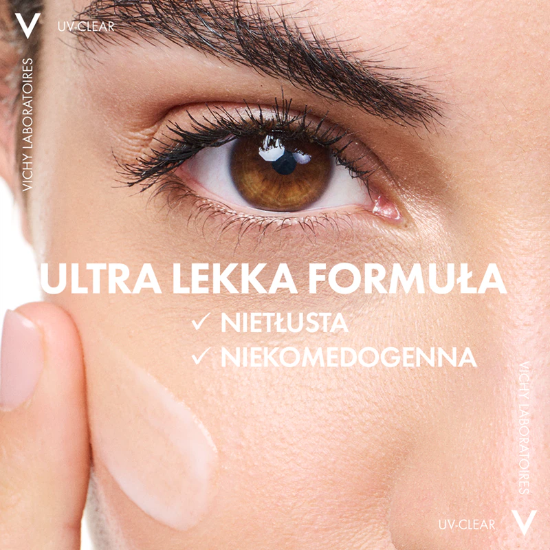Vichy Capital Soleil UV-Clear anti-rimpelbehandeling voor een vette, acnegevoelige huid