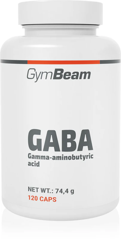 Cápsulas de suplemento alimentar GymBeam GABA para problemas de sono