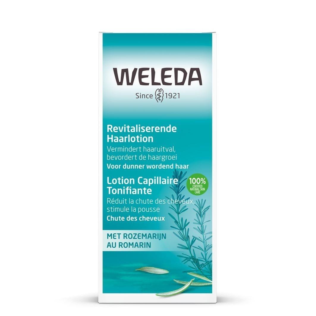 Weleda plaukų skysčio atgaivinamasis plaukų losjonas su rozmarinais - 100 ml