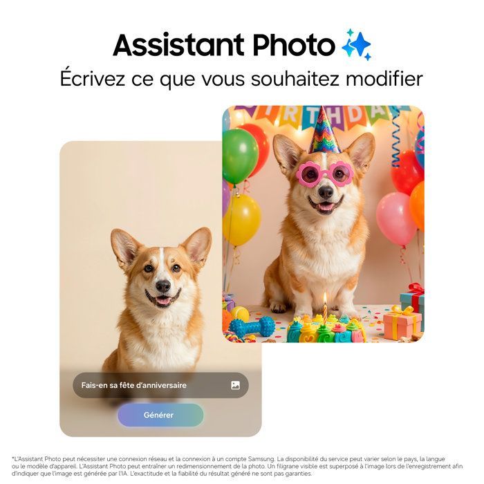 Samsung Galaxy S26 AI Smartphone 512 Go Bleu