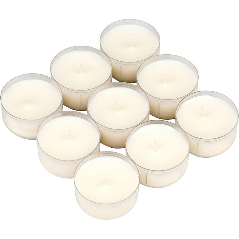 Vie Eco Maxi Tealight, paquete de 9 unidades, 10 horas de duración, etiqueta ecológica nórdica Vie Eco