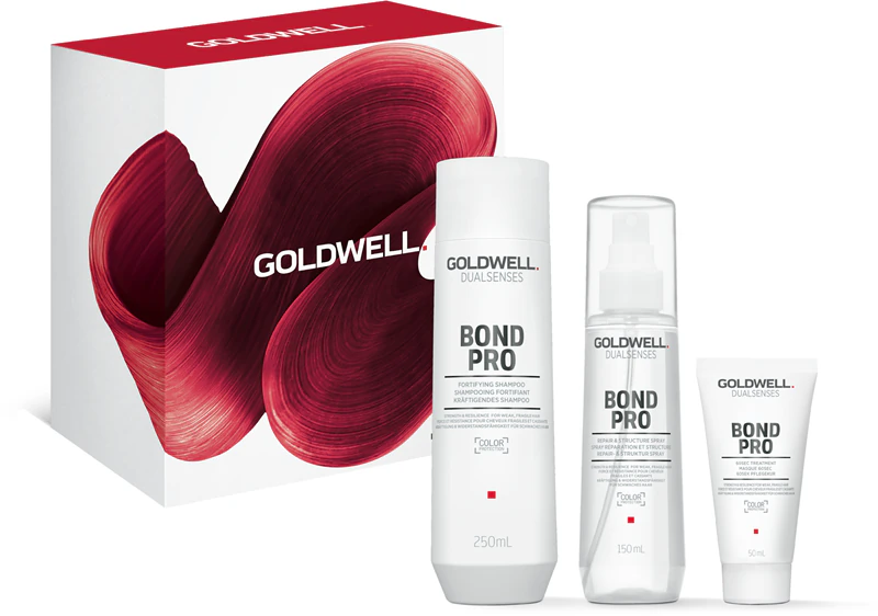 Dárková sada Goldwell Dualsenses Bond Pro pro slabé a poškozené vlasy
