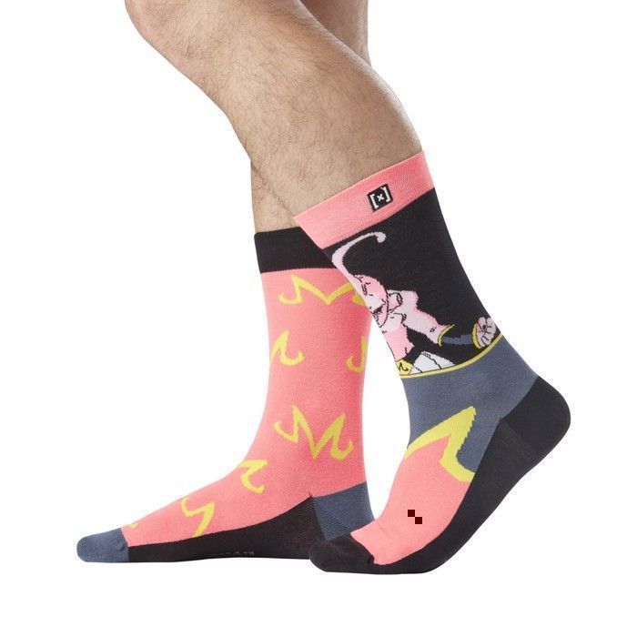 [ X ] CAPSLAB Chaussette homme DRAGON BALL Z, chaussette fantaisie homme, authentique et original - rose