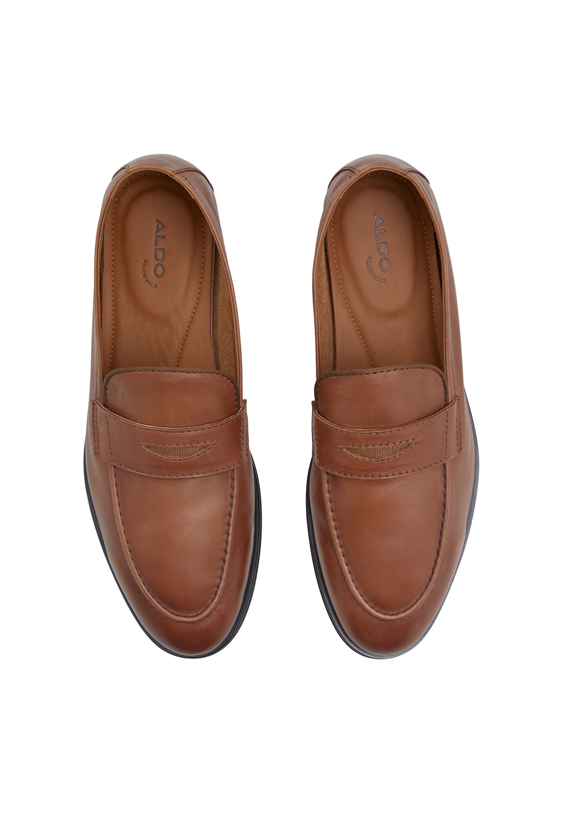 ALDO LOAFERS JOURNEY - Instappers - cognac