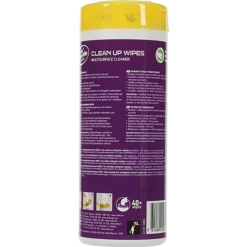 Turtle Wipes rengöringsmedel Turtle Wax
