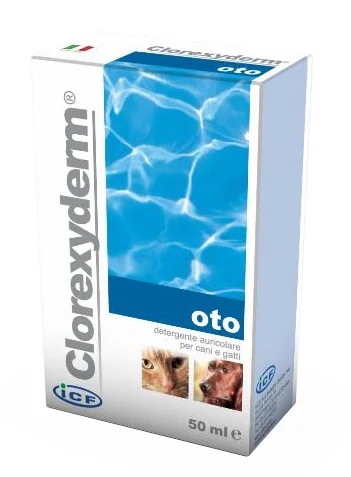CLOREXYDERM Clorexyderm Liquide Oto 50 ml Nettoyant pour les oreilles