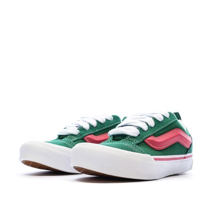 Tênis Vans Knu Skool Feminino Verde/Rosa