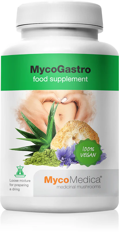 MycoMedica MycoGastro doplnok stravy doplnok stravy na zlepšenie trávenia