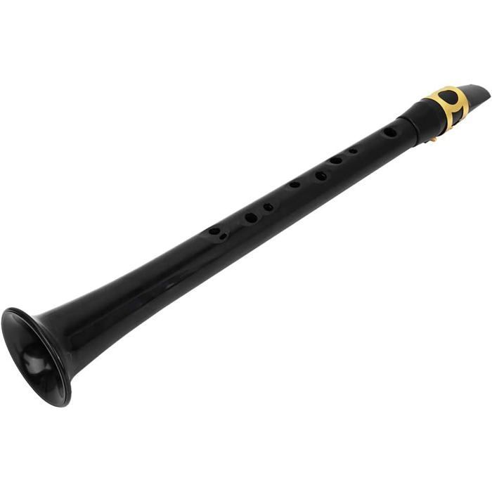 Saxofón de bolsillo, saxofón portátil de bolsillo, saxofón de práctica con estuche, instrumento de viento en si bemol.