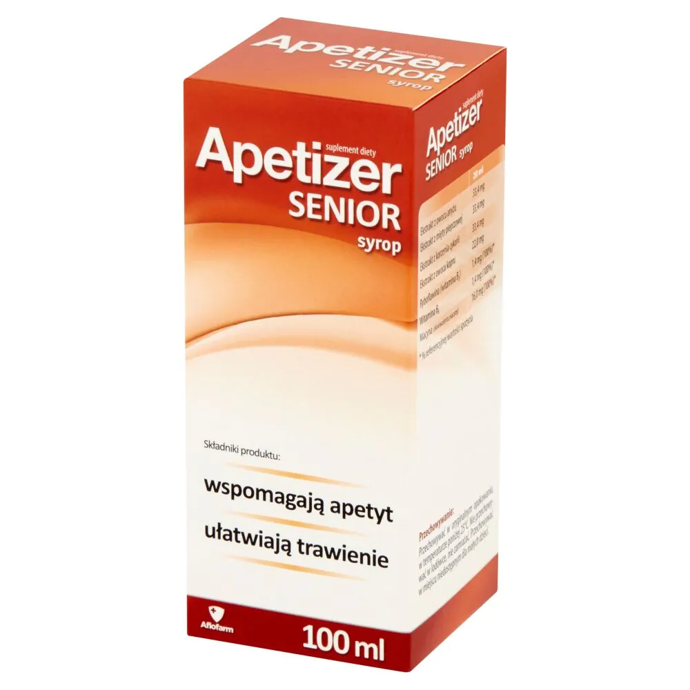 Apetizer Senior, Syrop