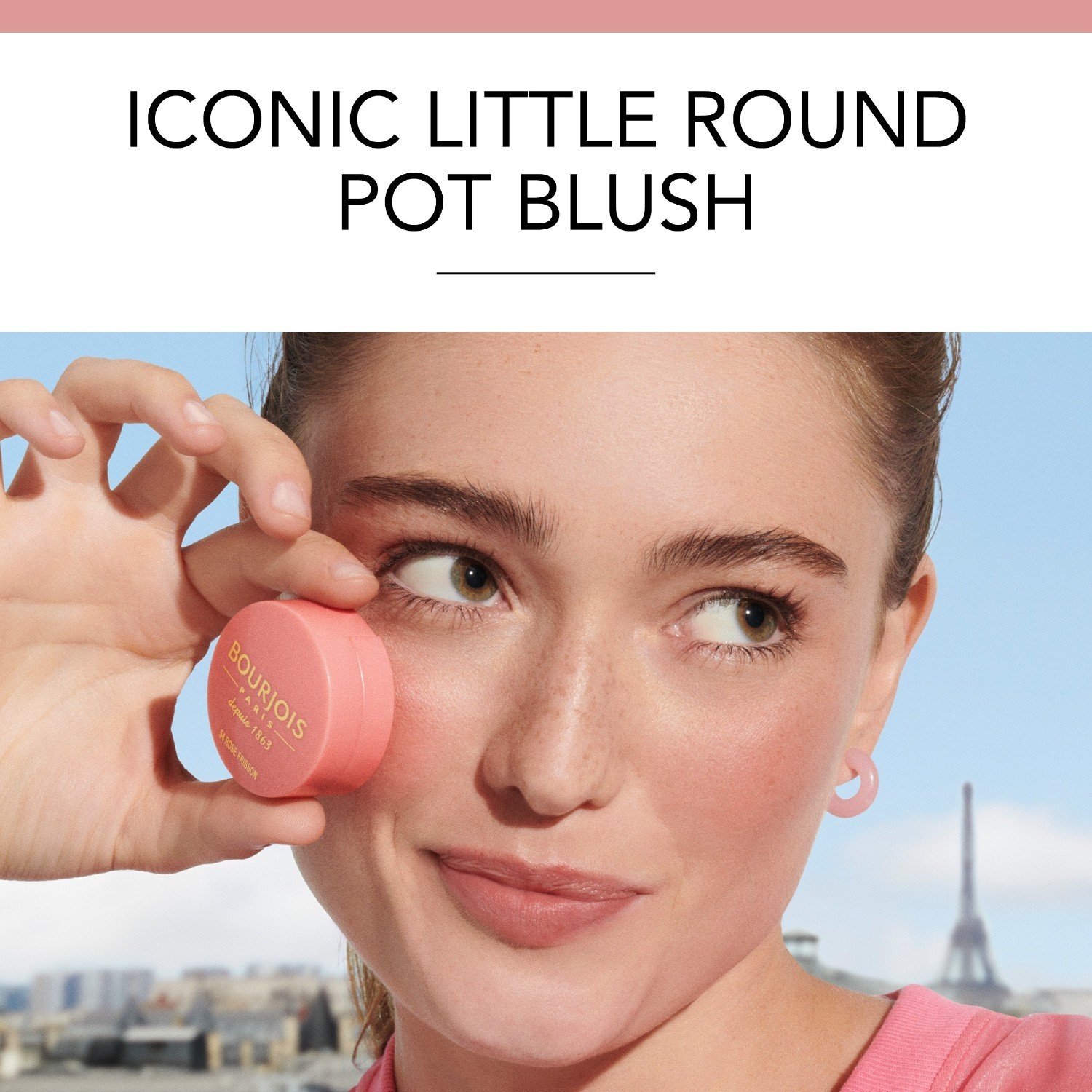 Očné tiene Bourjois, malá okrúhla nádobka, očné tiene 2 v 1 – 2 g