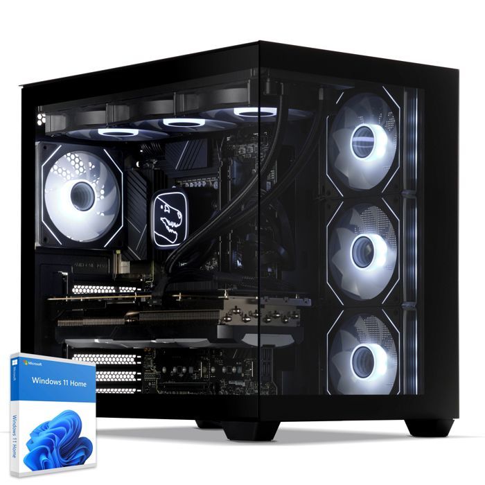 Sedatech PC Gamer Advanced Watercooling Maxi Vision • AMD Ryzen 7 5700X • RTX5060 • 32GB RAM • 1TB SSD M.2 • Windows 11