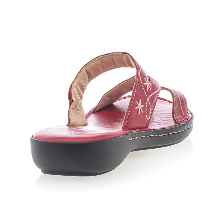 Røde flip-flops / sandaler til dame