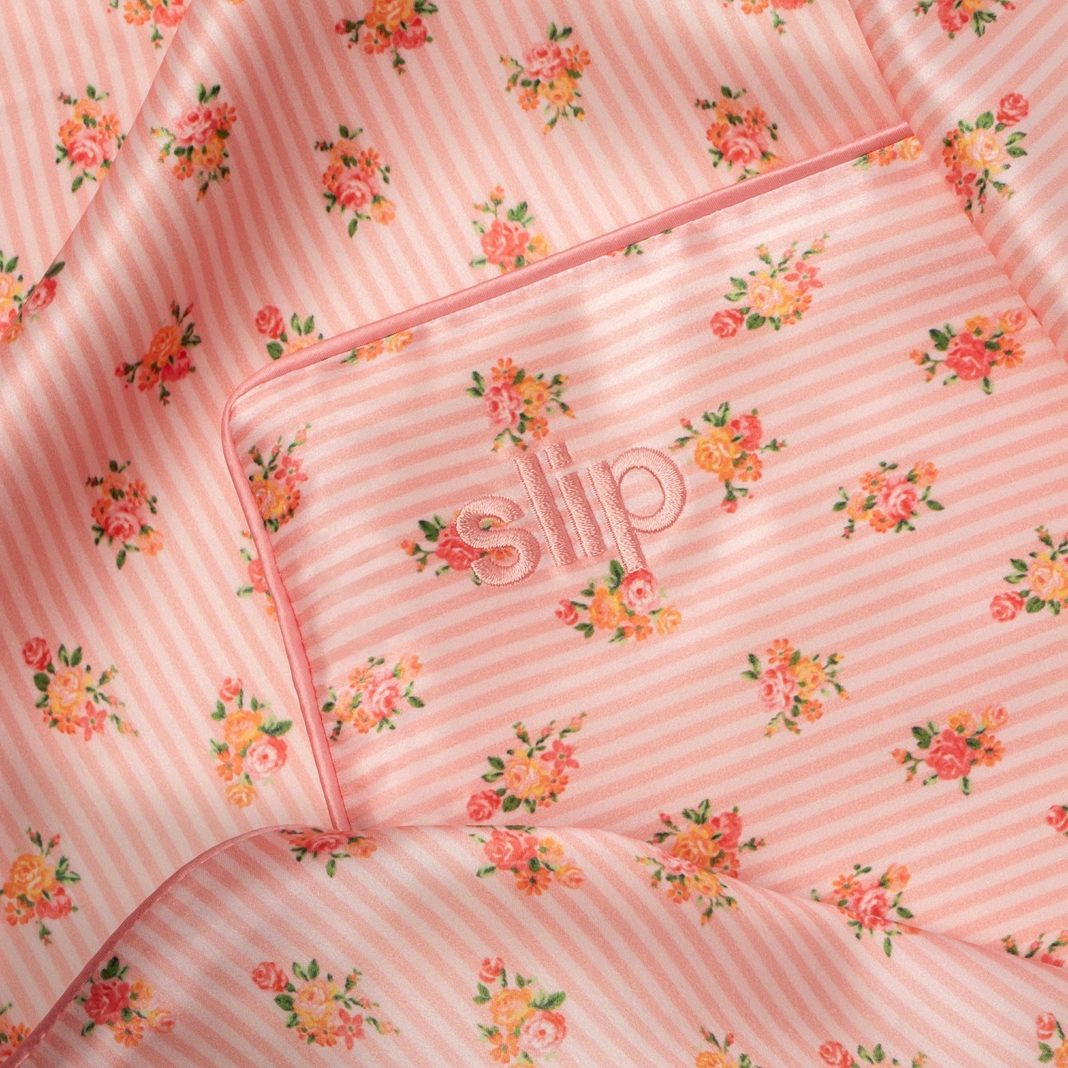 Slip Skincare Slip tīra zīda spilvendrāna (Queen izmēra) – ziedlapiņa – 1 gab.