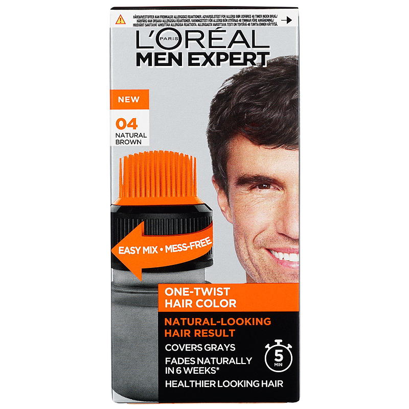 Loreal hårfarge Men Expert naturlig brun 04