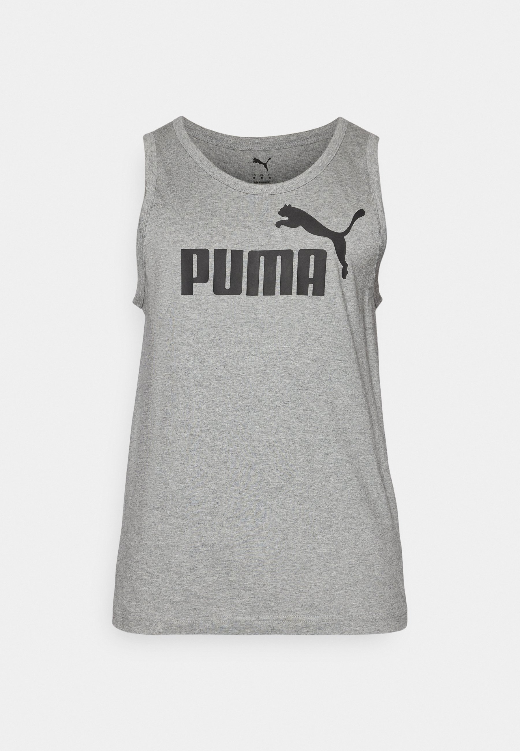 Canotta Puma LOGO - Top - grigio melange medio