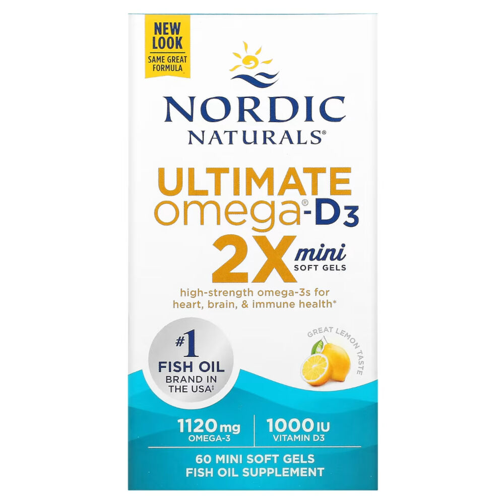Nordic Naturals Ultimate Omega 2X Mini