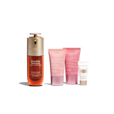 Clarins Double Serum Multi Active Pack Limited Edition Anti-Aging Face Set Niacinamid 1 enota 1 enota