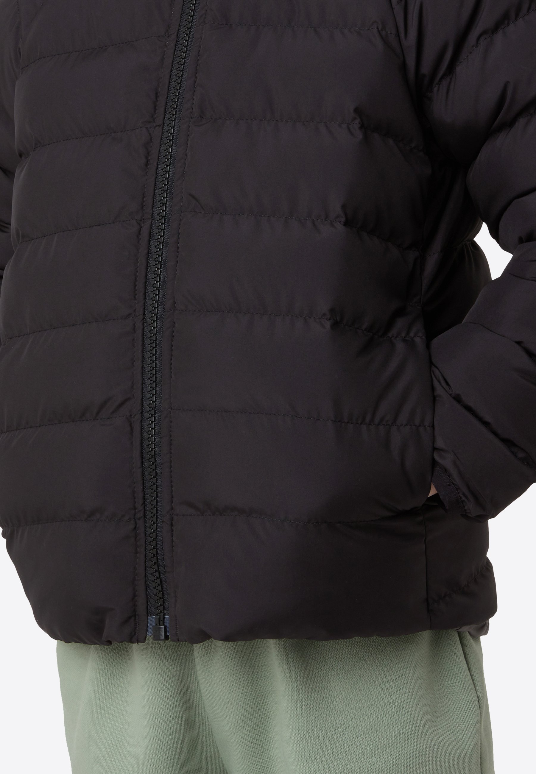 DĚTSKÁ OBOUSTRANNÁ BUNDA S KAPUSTOU - Zimní bunda - black