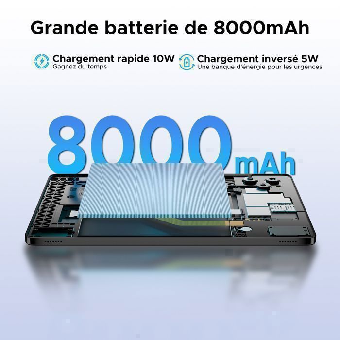 Tablet DOOGEE TAB G6 Android 16, tela IPS de 11
