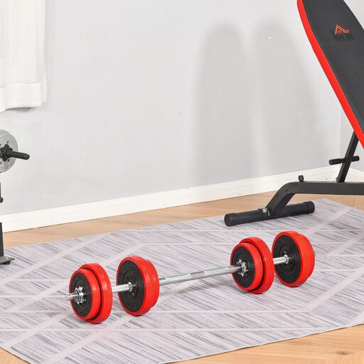Homcom A91-155 20kg Hantelset