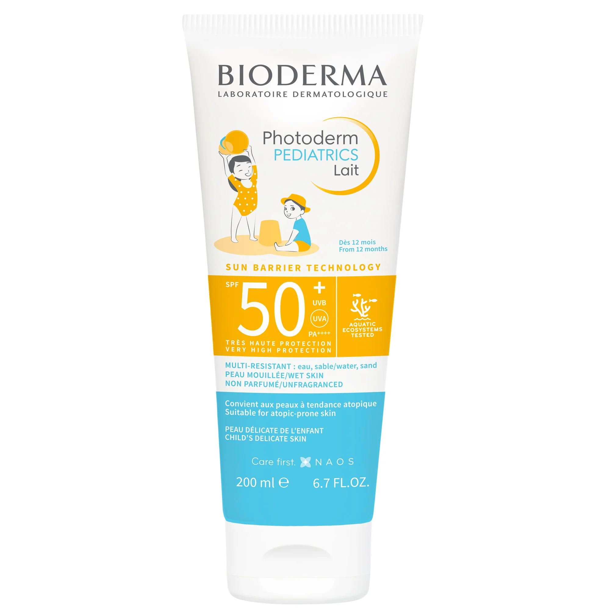 Photoderm Pediatrics Lait SPF50+ - Crema Solare Bambini, Latte solare corpo alta prot., Solare viso alta prot., Prodotti per Bambini