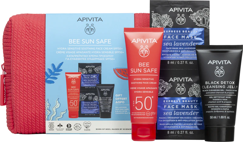 Apivita Bee Sun Safe Hydra Sensitive darčeková sada SPF 50+