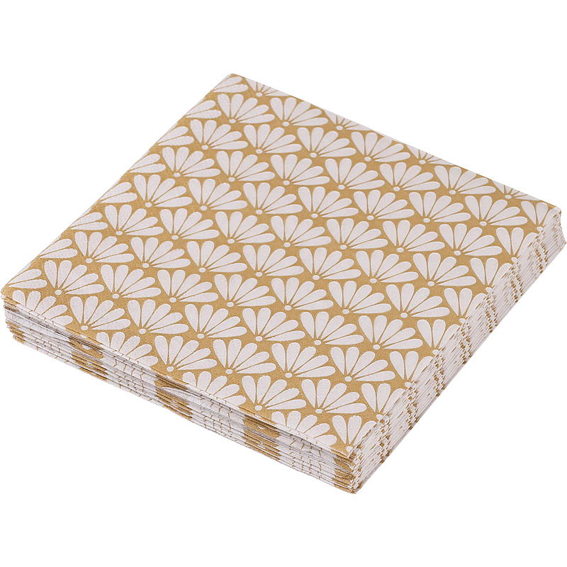 Serviettes de table Vie Home, paquet de 20, 33 x 33 cm, été