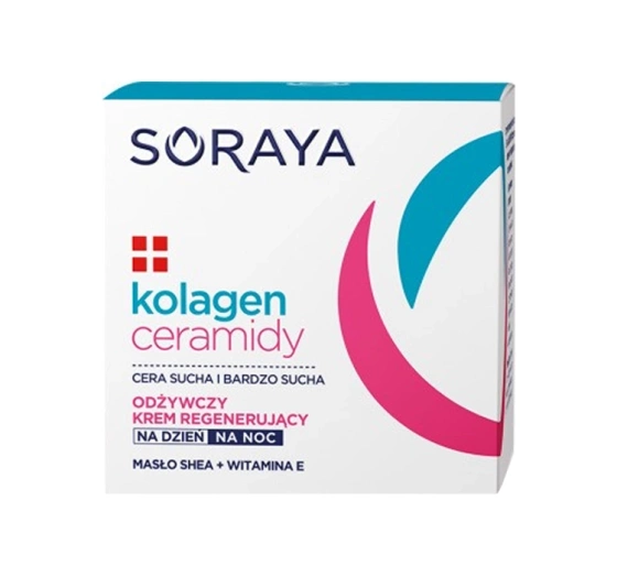Soraya Kolagen Ceramidy odżywczy krem regenerujący na dzień i na noc 50ml