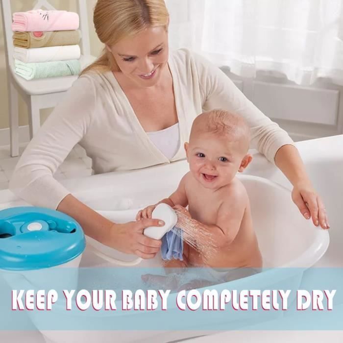 Juego de toallas de baño con capucha para bebé de 3 piezas, regalo para baby shower, capa de baño personalizada para bebé, capa de baño extra suave para bebé con etiqueta.