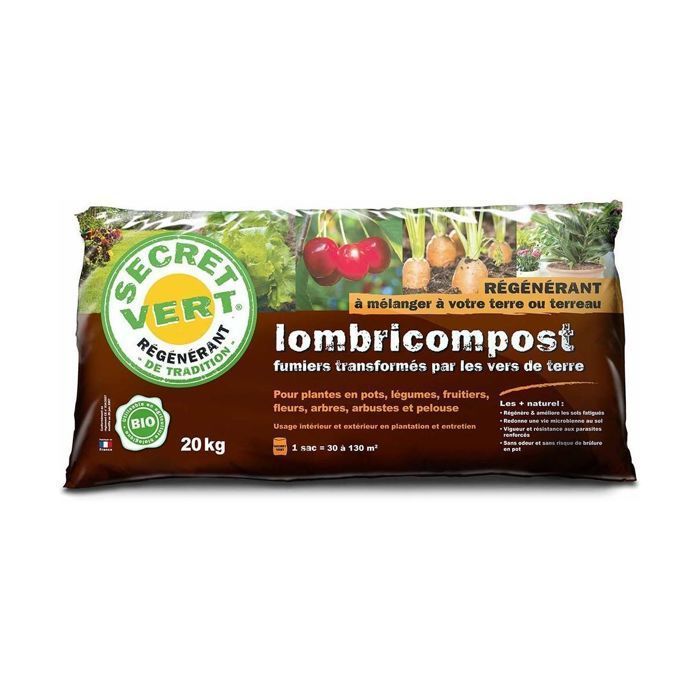 Regenererende wormencompost 20 kg
