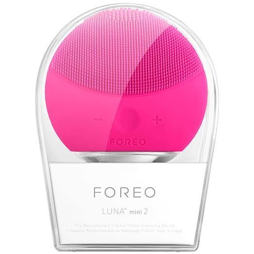 Escova de limpeza e massagem facial FOREO Luna Mini 2 - Rosa Fúcsia