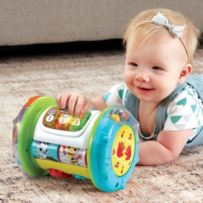 VTECH MAGI 3-in-1 interactieve activiteitenroller voor baby's van 9-36 maanden - Wit/Multicolor