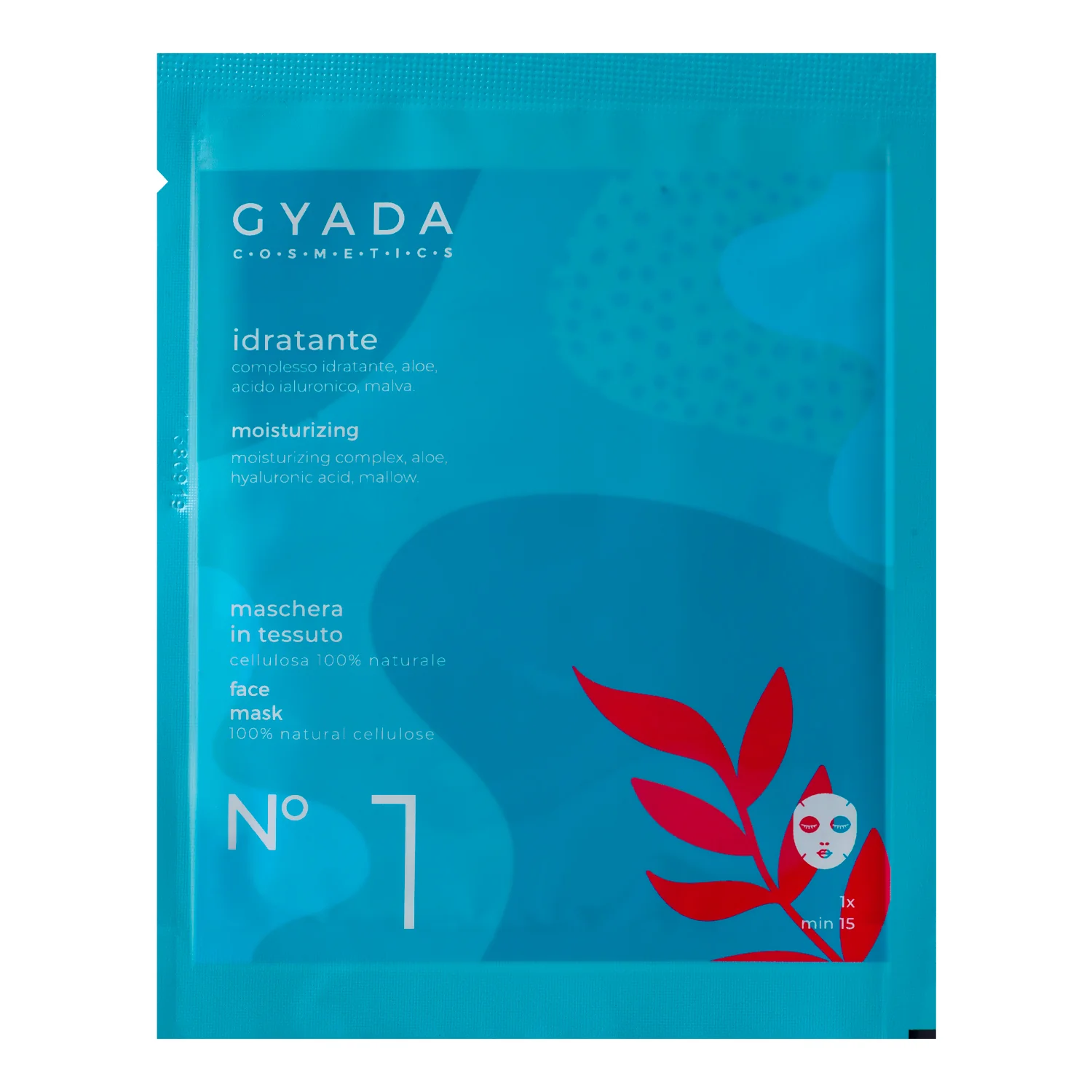 Maschere Viso in Tessuto Maschera In Tessuto Idratante N. 1 - Maschera Idratante viso
