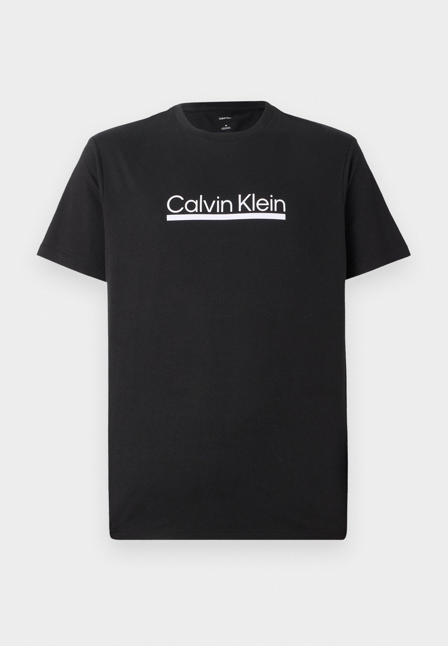 T-shirt imprimé Calvin Klein unisexe noir