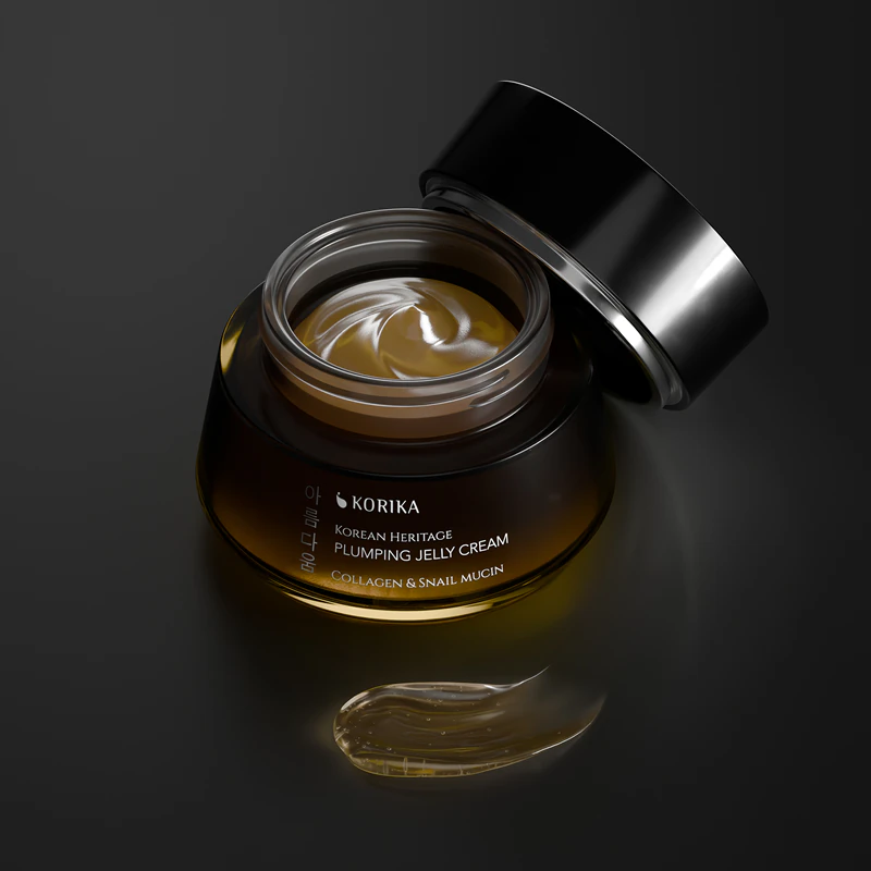 KORIKA Coreano Heritage Colágeno e Mucina de Caracol Creme de Geléia Plumping