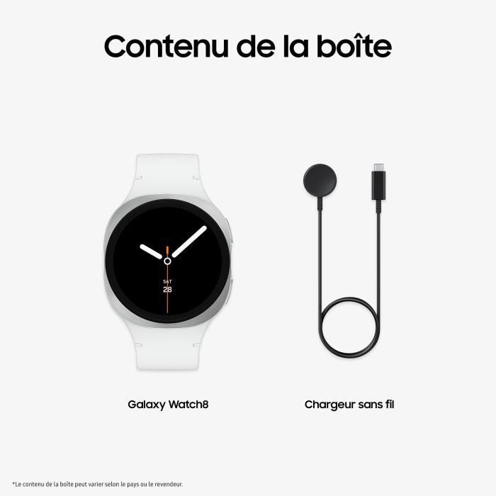 Samsung Galaxy Watch8 Bluetooth Smartwatch 40mm Zilver