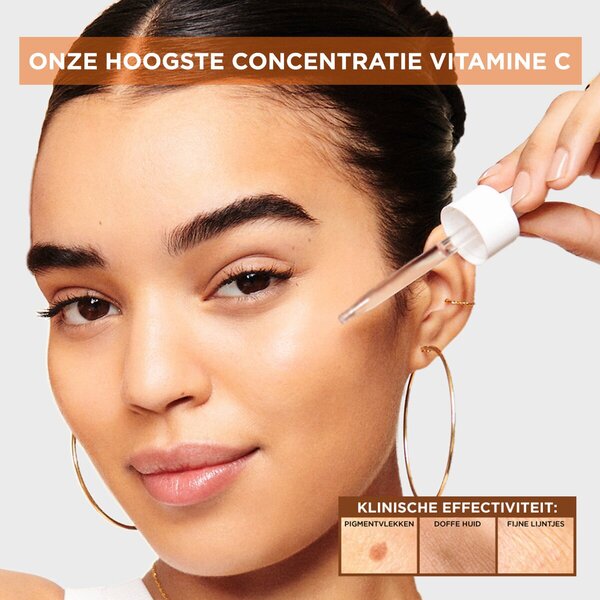 Garnier SkinActive 10%-os tisztaságú C-vitaminos pigmentfoltok elleni éjszakai szérum<br>30ml