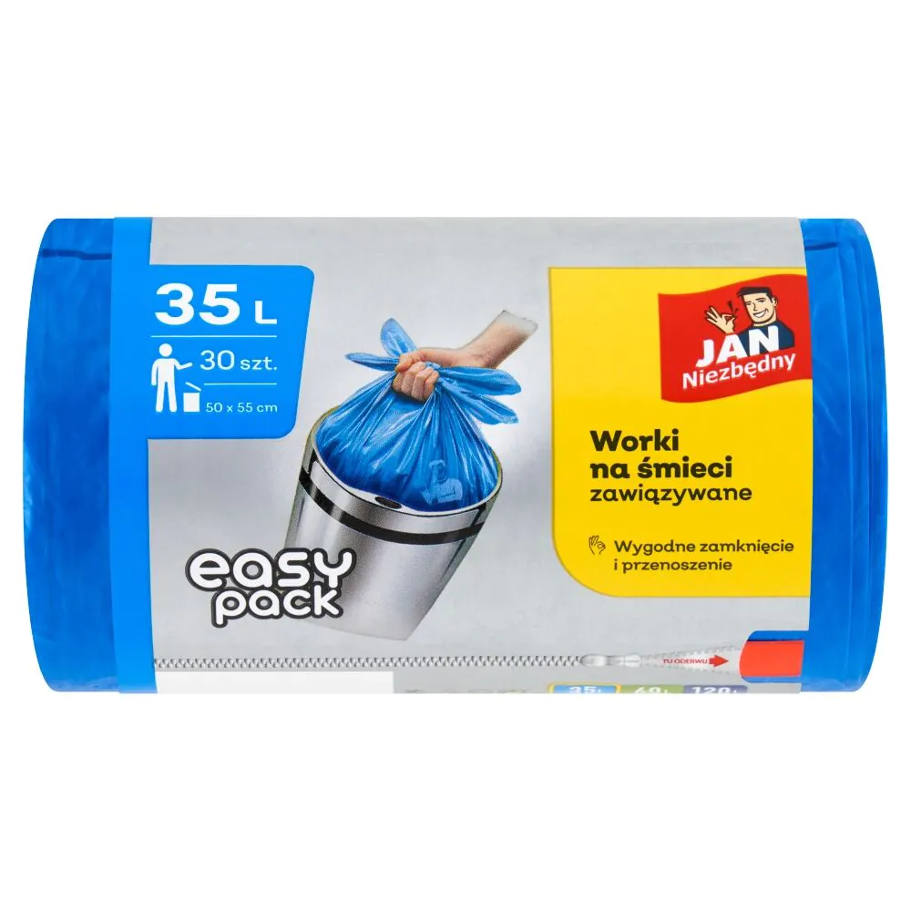 Jan Niezbędny Worki na śmieci Easy-Pack Niebieskie Hd