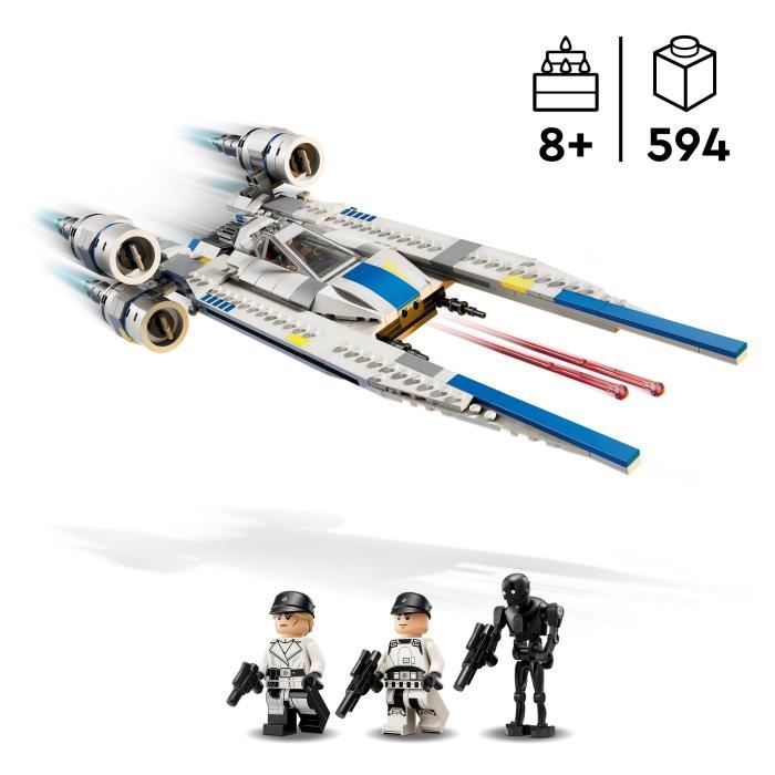 LEGO Star Wars 75399 Andor - Caça Estelar U-Wing da Aliança Rebelde, Conjunto de Construção para Maiores de 8 Anos