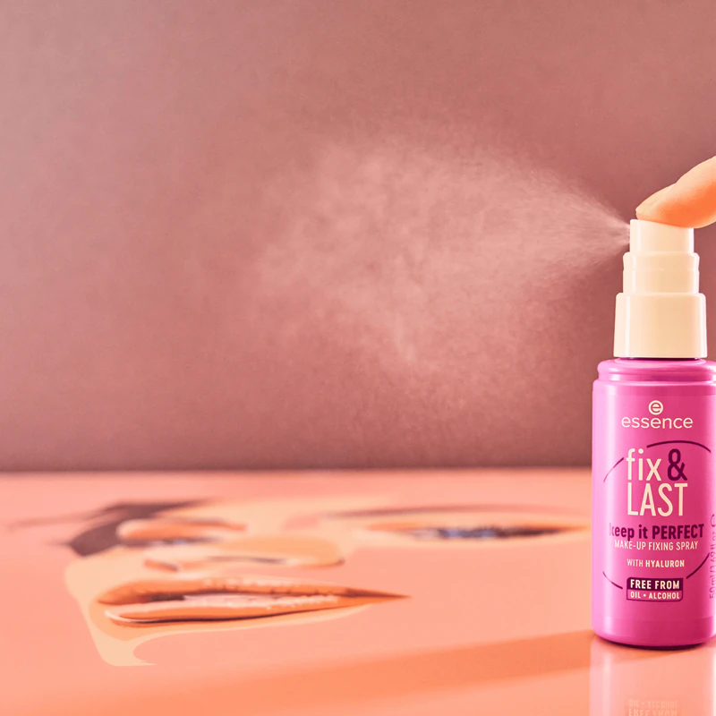 Fixační sprej na make-up Essence Fix & LAST Keep it PERFECT