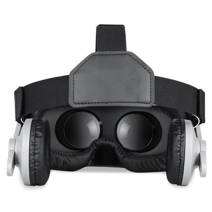 Visore VR WINKOO G07E - Occhiali per video 3D - Smartphone da 4,0 a 6,3 pollici - Grigio